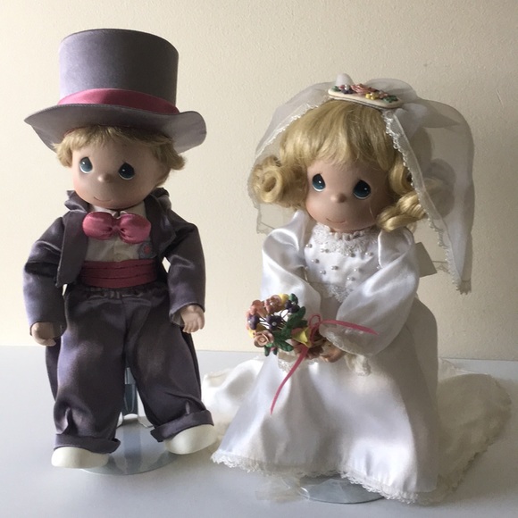 ASHTON DRAKE Precious Memories Groom Bride NIB